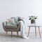 Stupell Industries Pink Dahlia over Rustic Decorative Printed Pillow design by Susan Arnot, 18 x 7 x 18